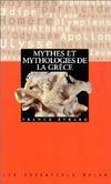 Mythes et mythologies de la Grèce