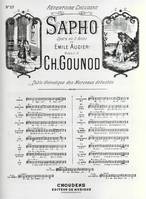 Air De Sapho - No.15 Stances, Mezzo-Soprano