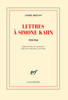 Lettres à Simone Kahn (1920-1960)