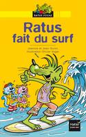 Les aventures du rat vert., Ratus fait du surf