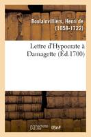 Lettre d'Hypocrate à Damagette