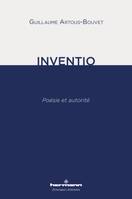 Inventio, Poésie et autorité