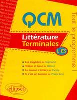 Qcm littérature Terminales L/ES