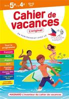 Cahier de vacances 2022, de la 5e vers la 4e, Magnard, l'inventeur des cahiers de vacances