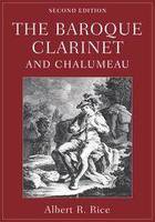 The Baroque clarinet and chalumeau