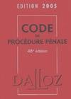 Code de la procédure pénale 2005