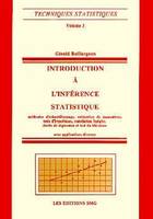 INTRODUCTION A L'INFERENCE STATISTIQUE 2EME EDITION TECHNIQUES STATISTIQUES VOLUME 3