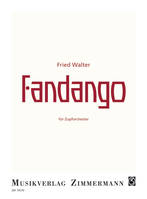 Fandango, orchester of plucked instruments. Partition.