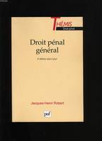 Droit penal general