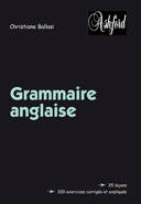 GRAMMAIRE ANGLAISE, Livre