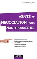 Vente et négociation pour non-spécialistes