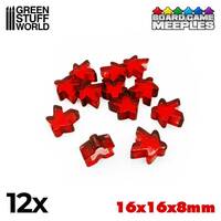 Meeples rouges (x12)