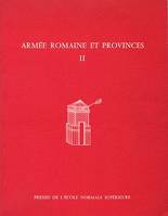 Armée romaine et provinces II