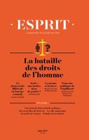 Esprit - La bataille des droits de l'homme - Juin 2017