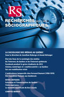 Recherches sociographiques. Vol. 58 No. 1, Janvier-Avril 2017