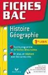 FICHES BAC, HISTOIRE GEOGRAPHIE, 1re L, ES, S