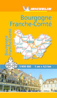 Mini Régional France, 535, Carte MINI CR BOURGOGNE FRANCHE COMTE