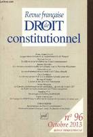 Revue française de droit constitutionnel 2013..., Varia