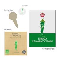 Enrico la haricot (mini kit de graines bio)