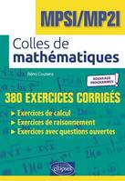 Colles de Mathématiques - MPSI/MP2I - Nouveaux programmes