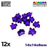 Meeples violets (x12)