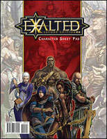 Exalted 2nd - Character Sheet Pad