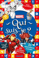 Marvel - Qui suis-je ? - 20 héros Marvel à deviner - 20 coloriages détachables