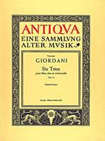 6 Trios, Trio 1-3. op. 12. flute, viola and cello. Partition.