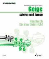 Geige spielen und lernen, violin. Livre du professeur.