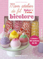 Mon atelier de fil bicolore - Baker's twine, 1 livre + 40 mètres de fil