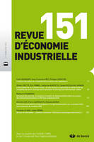 REVUE ECONOMIE INDUSTRIELLE 2015/3 N.151