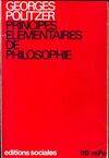 Principes élémentaires de philosophie