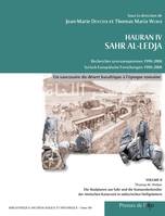 Hauran IV. Sahr al-Ledja, volume II, Un sanctuaire du désert basaltique à l’époque romaine