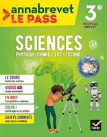 Annabrevet Le Pass - Sciences 3e