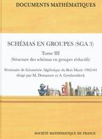 Schémas en groupes, SGA 3, Structure des schémas en groupes réductifs, 3