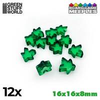 Meeples verts (x12)