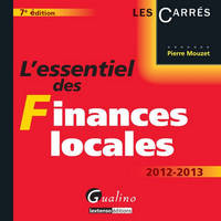 L'essentiel des finances locales, 2012-2013