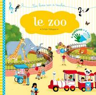 Un livre son à toucher, Au zoo - livre sonore à toucher