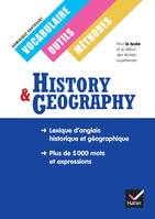 History Geography Classes européennes, Vocabulaire, outils et méthodes éd. 2013, vocabulaire, outils, méthodes