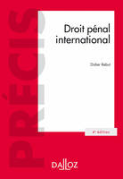 Droit pénal international 4ed