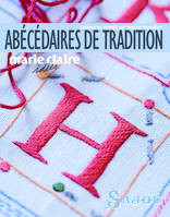 ABECEDAIRES DE TRADITION, lettres et motifs sur papier transfert