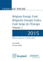 Code belge de l'énergie - 2 volumes