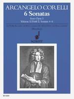 6 Sonatas, from op. 5. treble recorder and piano.