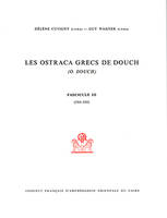 Les Ostraca grecs de Douch ., 3, 184-355, Les ostraca grecs de Douch - O. Douch, 184-355
