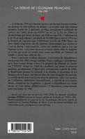 La dérive de l'économie française 1958-1981