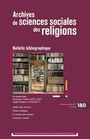 Archives de sciences sociales des religions 180