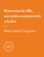 Réinventer la ville, une artère commerciale à la fois, Printemps-été 2016