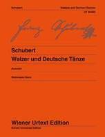 Waltzes and German Dances, Edited from the autographs and first editions. piano.