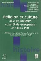 Religion et culture, Allemagne, France, Italie, Royaume-Uni, dans leurs limites de 1914