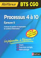 Mémo Réflexe processus 4 à 10 - BTS CGO